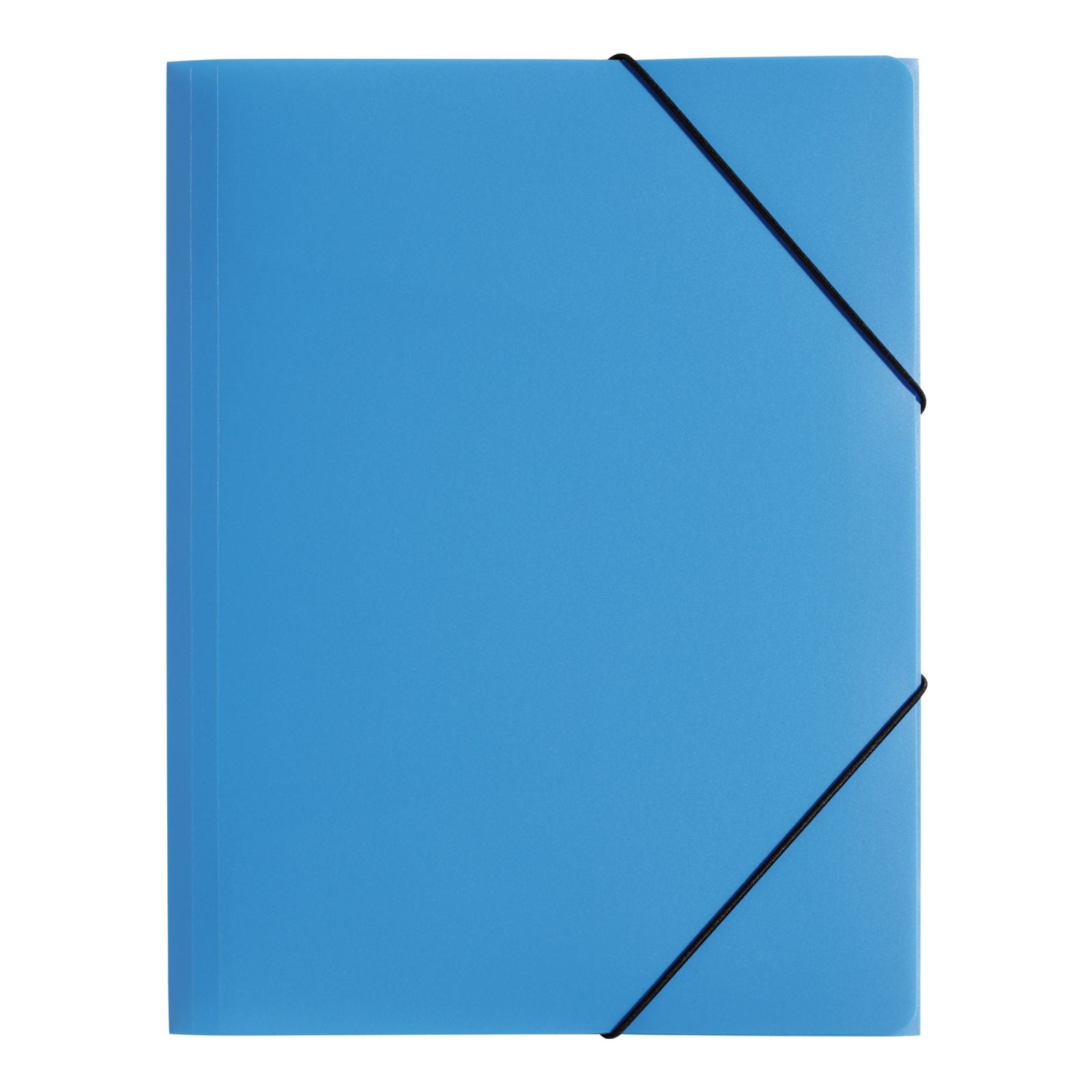 Pagna Gummibandmappe Lucy Trend A3 – 3 Klappen, Polypropylen (PP), Blau, 5 Stk.