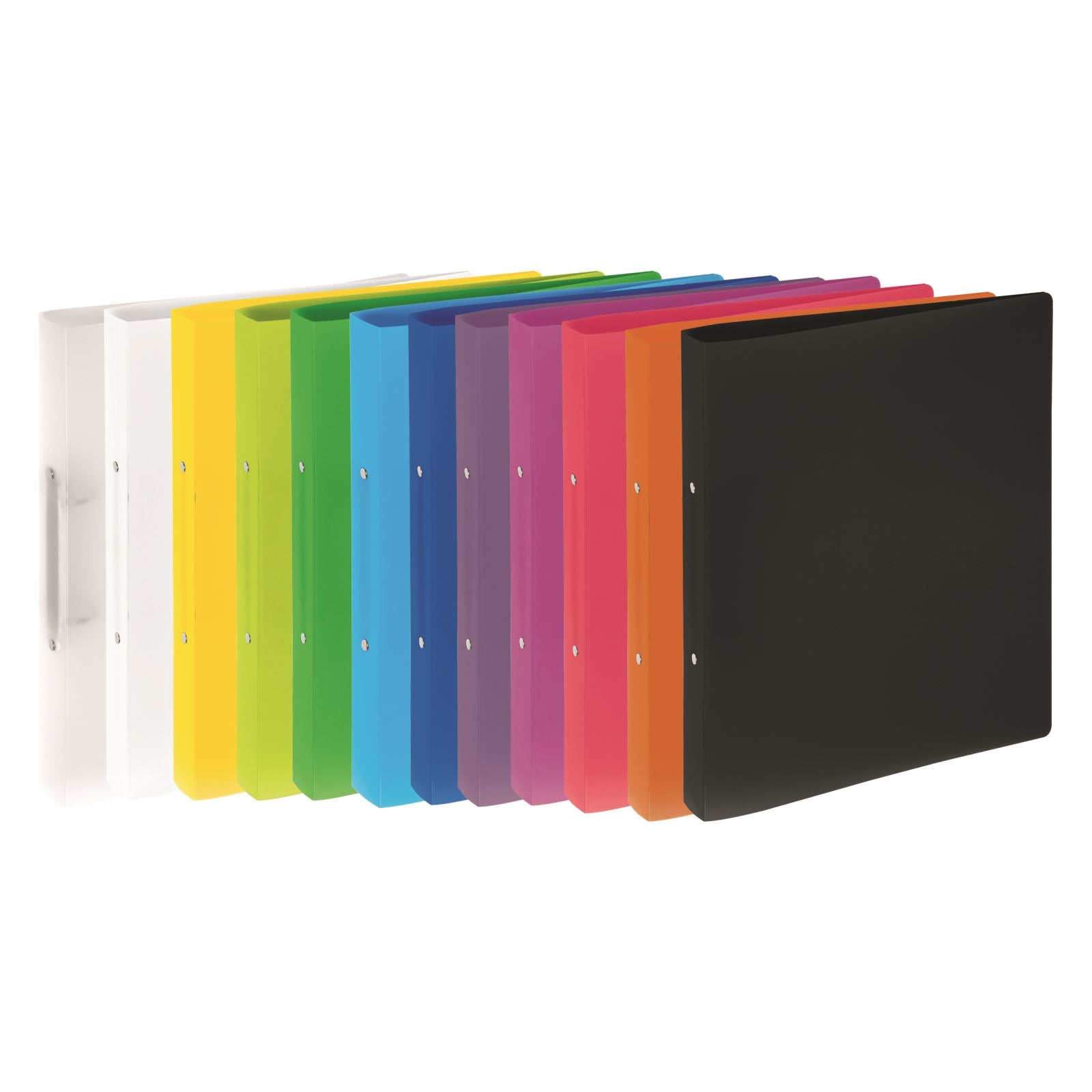 Pagna Ringbuch – 2-O-Ringe Ø 16 mm – für A4 – Rückenbreite 2,3 cm – Schwarz