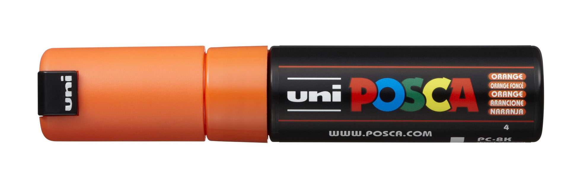 Uni-Ball Non-Permanent-Marker – Keilspitze 8 mm – Orange