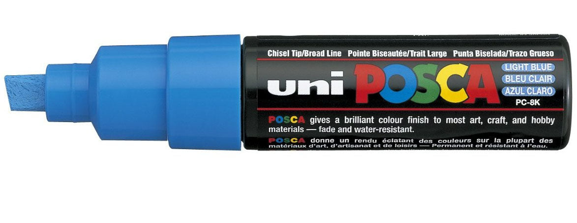 Uni-Ball Permanentmarker – Hellblau