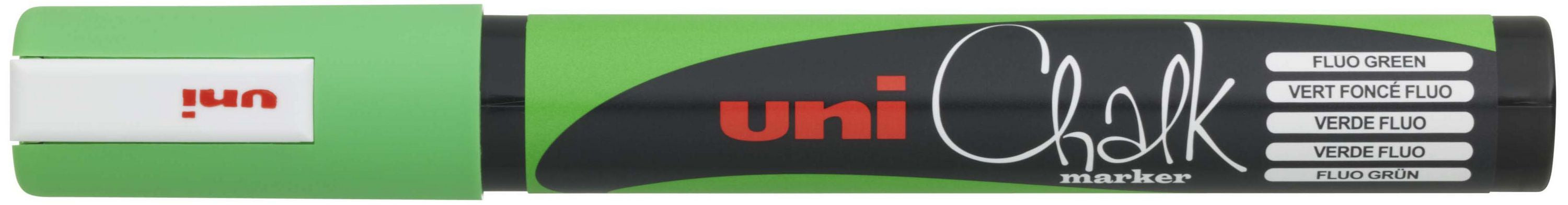 Uni-Ball PWE-5M Kreidemarker – Rund 1,8–2,5 mm – Grün, für Glas/Tafel/Spiegel
