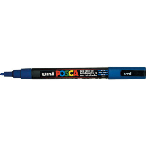 Uni-Ball Non-Permanent-Marker – Rundspitze 0,9-1,3 mm – Blau