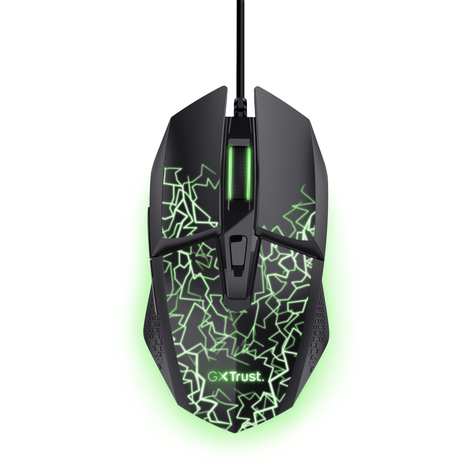 Trust GXT 113 Felox – Gaming-Maus – Kabelgebunden (USB-A), 6400 DPI, RGB-Beleuchtung, Rechts, Schwarz