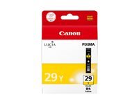 Canon Tintenpatrone PGI-29, Gelb, 1'420 Seiten – für Inkjetdrucker/Multifunktionsgeräte