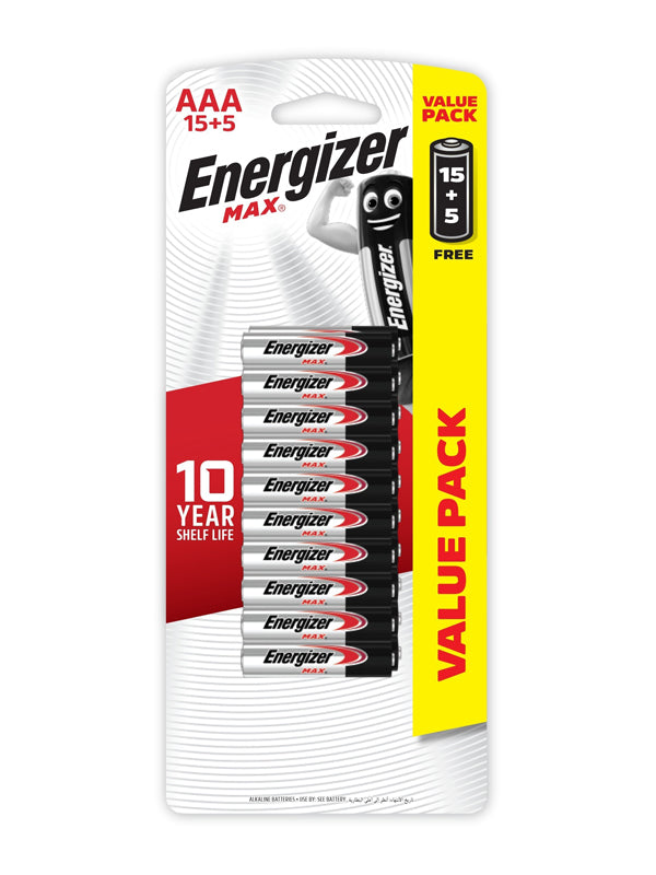 Energizer Akku 1,5 V Alkali-Mangan – für Geräte