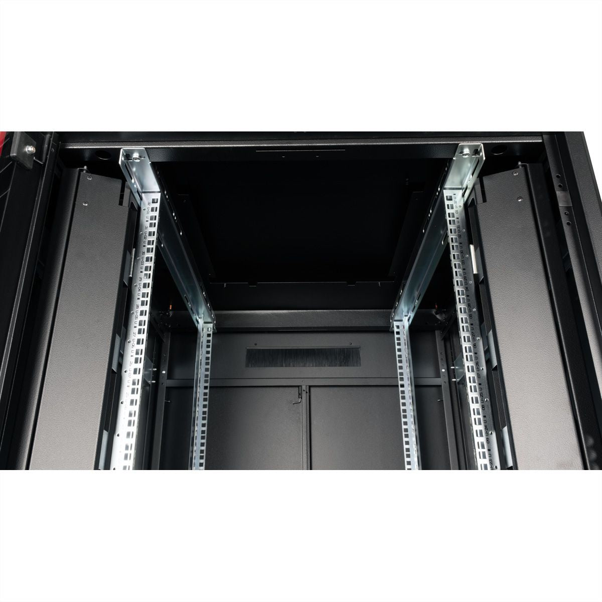 ROLINE Pro – 19" Netzwerkschrank 32U, IP20, abschliessbar, 800 × 800 × 1609 mm, schwarz, Stahl