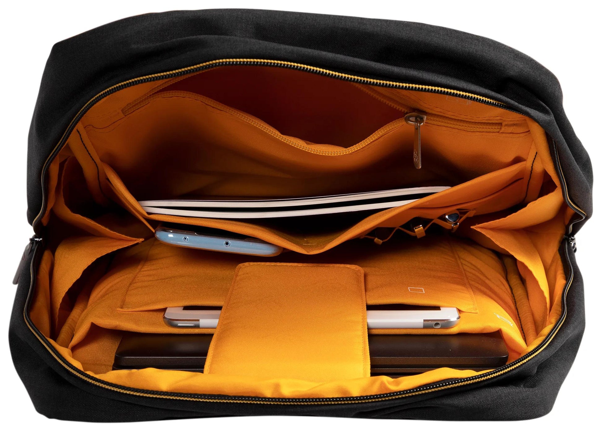 Exacompta City-Rucksack Exactive Smart – wasserabweisend, rPET-Polyester – Schwarz, 320 × 410 × 150 mm