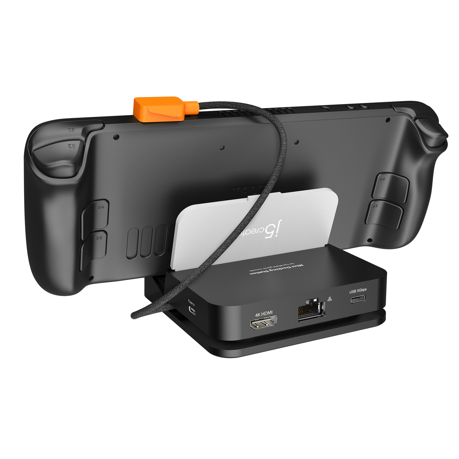 j5create USB-C Dockingstation – für Nintendo Switch 2, Steam Deck