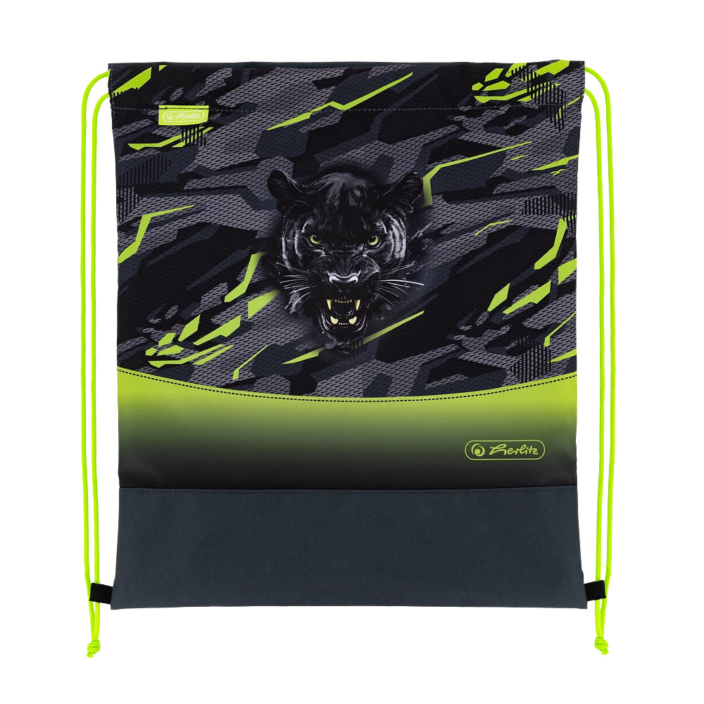 Herlitz Loop Plus – Schulrucksack, Wild Panther, 17 l, 37×22×31 cm