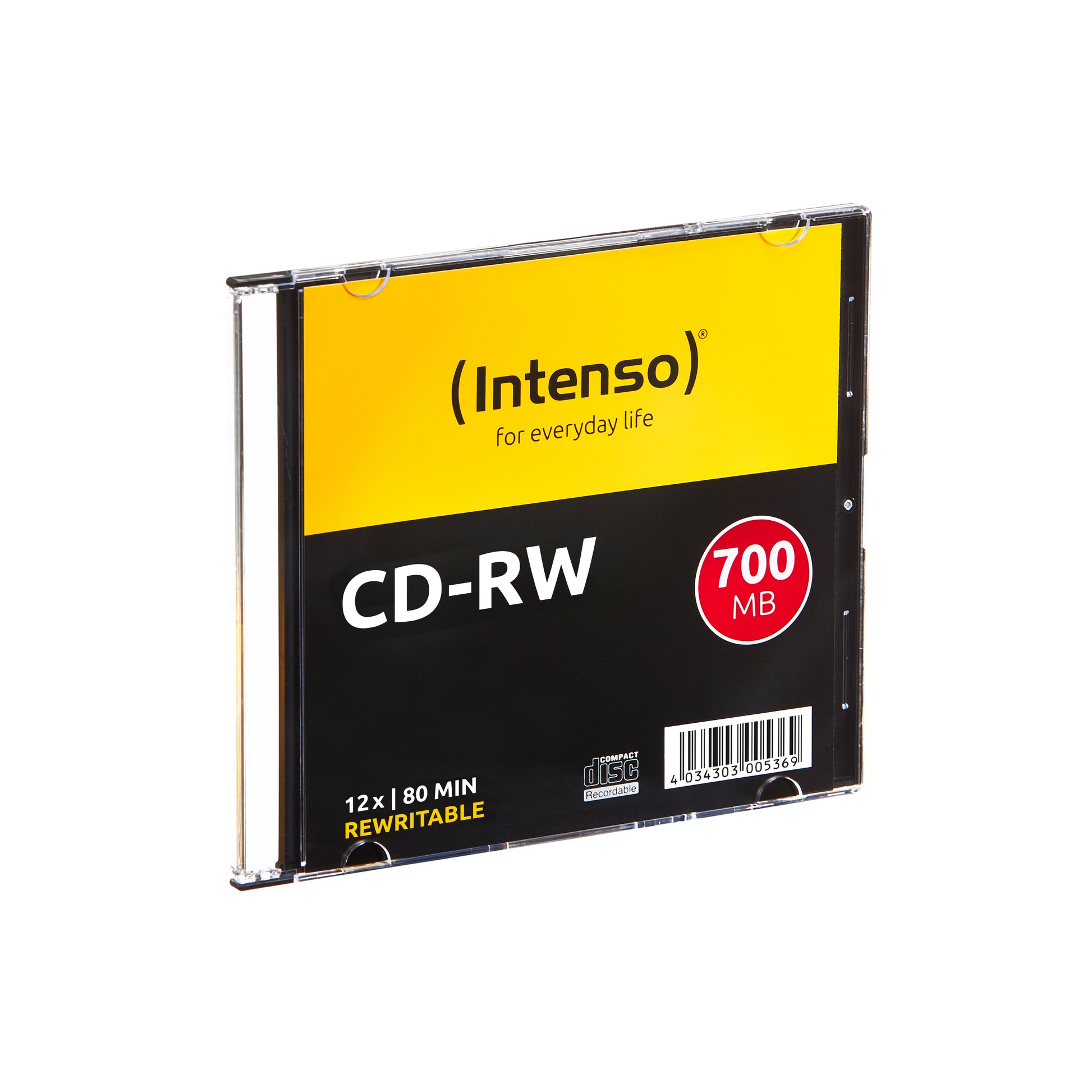 Intenso CD-RW 700 MB – 12×, 10er Pack