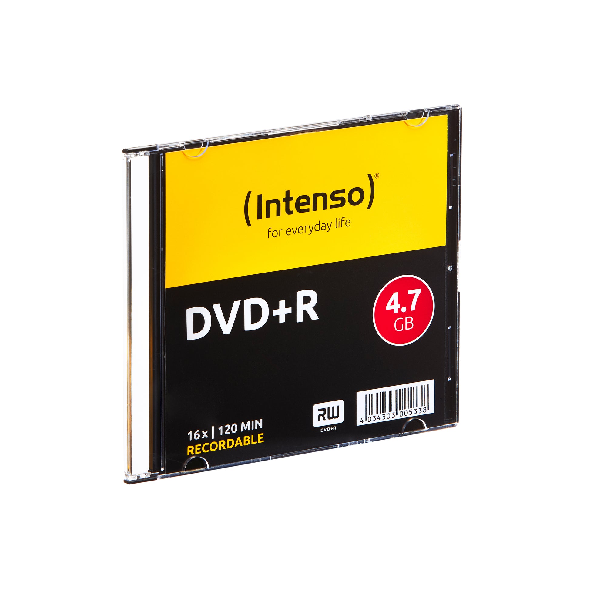 Intenso DVD+R 4,7 GB – 16×, 10er Pack