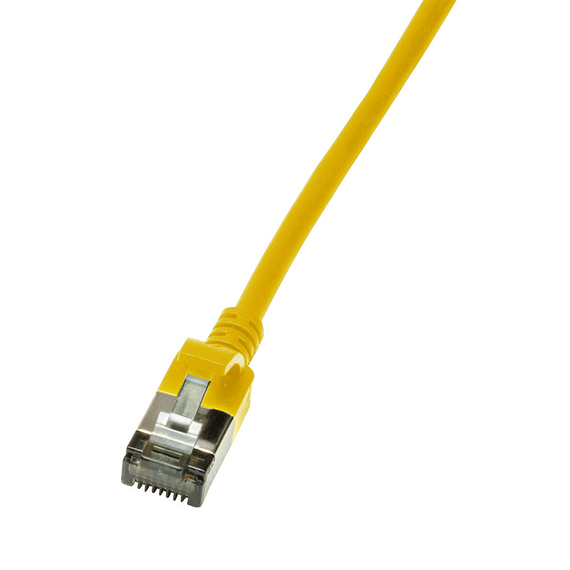LogiLink CQ9037S Patchkabel – Cat6a S/FTP, 1 m, Gelb, RJ-45