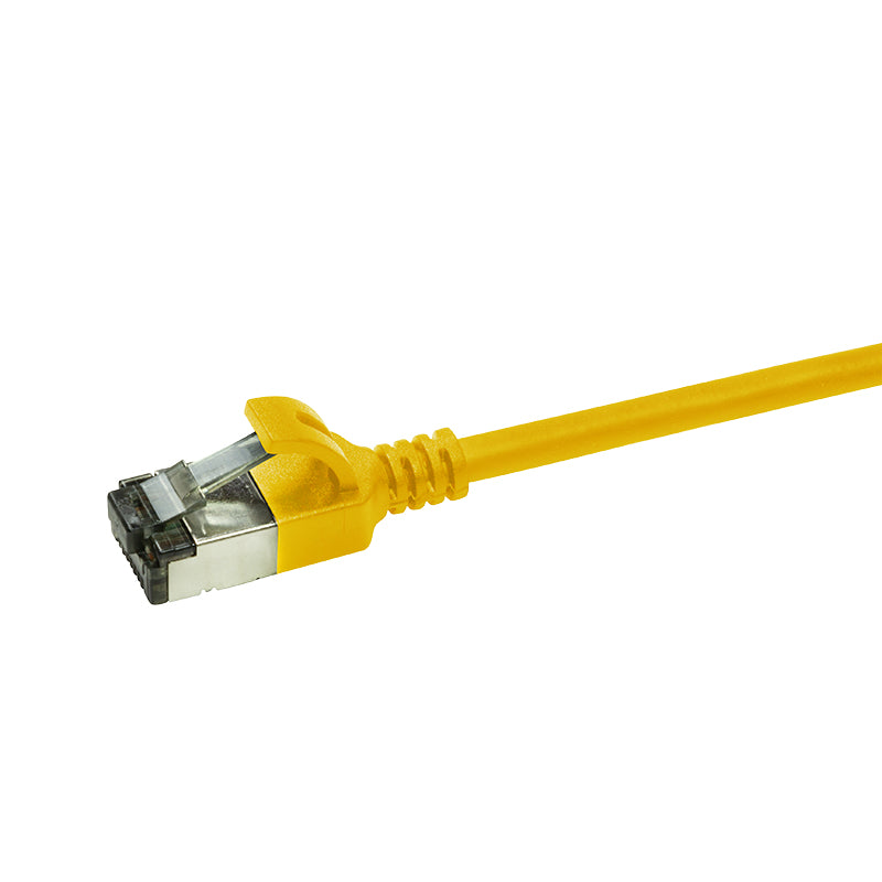 LogiLink CQ9037S Patchkabel – Cat6a S/FTP, 1 m, Gelb, RJ-45