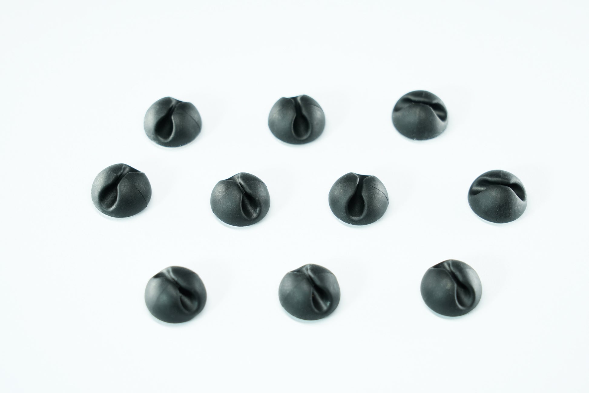 M. Schönenberger Kabelhalter, 15×15×10 mm, 10 Stk. – schwarz