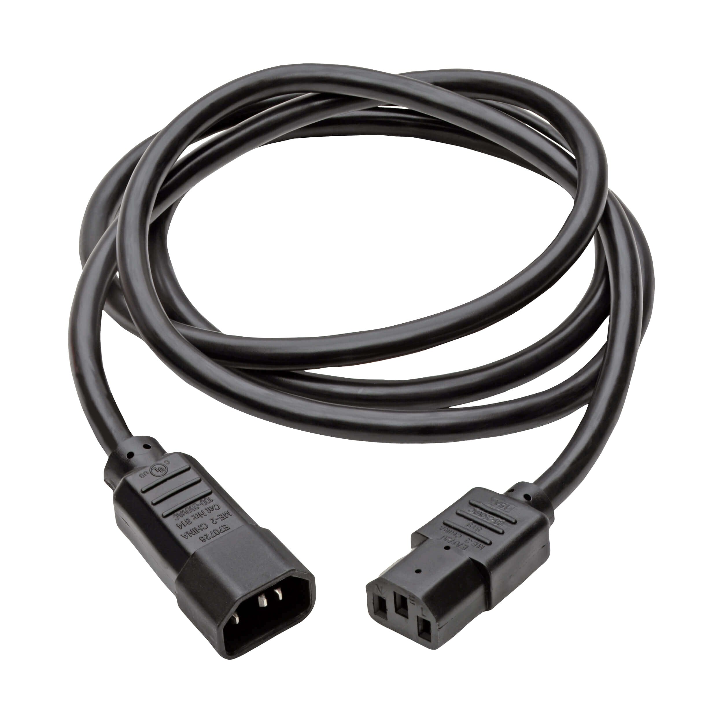 HPE Netzkabel, IEC C13 auf IEC C14, 2 m