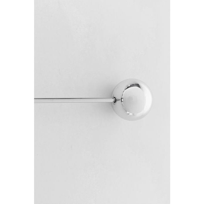 KARE Design Wanduhr Like Umbrella – Ø 60 cm, silber, Metall