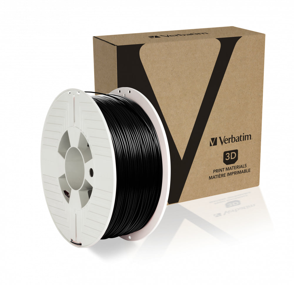 Verbatim Filament ABS – 1,75 mm, 1 kg – Schwarz – 1 Stück