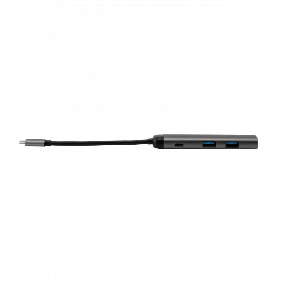 Verbatim Multiport-Adapter – USB-C, 1× HDMI, 2× USB-A, für Windows/Mac/Linux