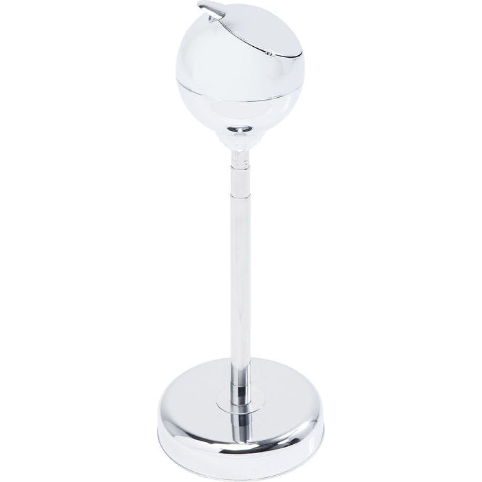 KARE Design KARE Standascher – Stahl, silber, Ø 130 × H 720 mm