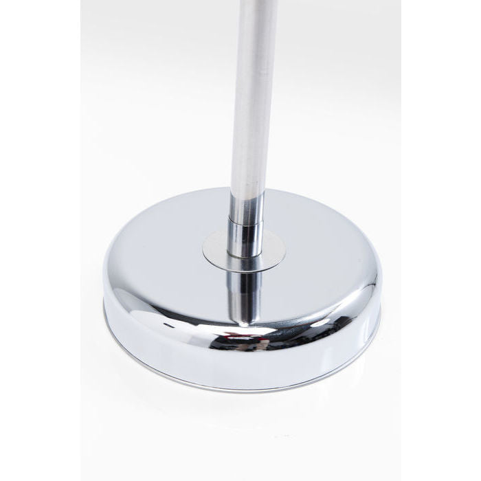 KARE Design KARE Standascher – Stahl, silber, Ø 130 × H 720 mm