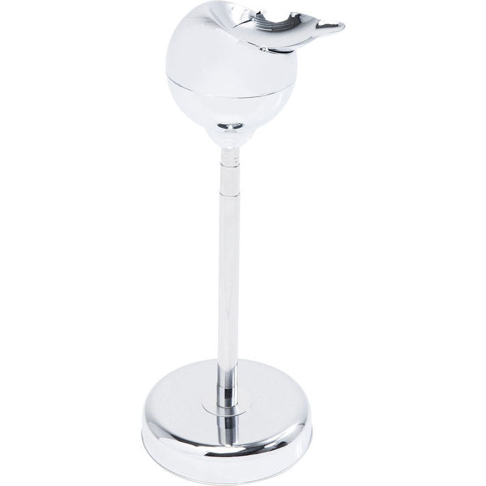 KARE Design KARE Standascher – Stahl, silber, Ø 130 × H 720 mm
