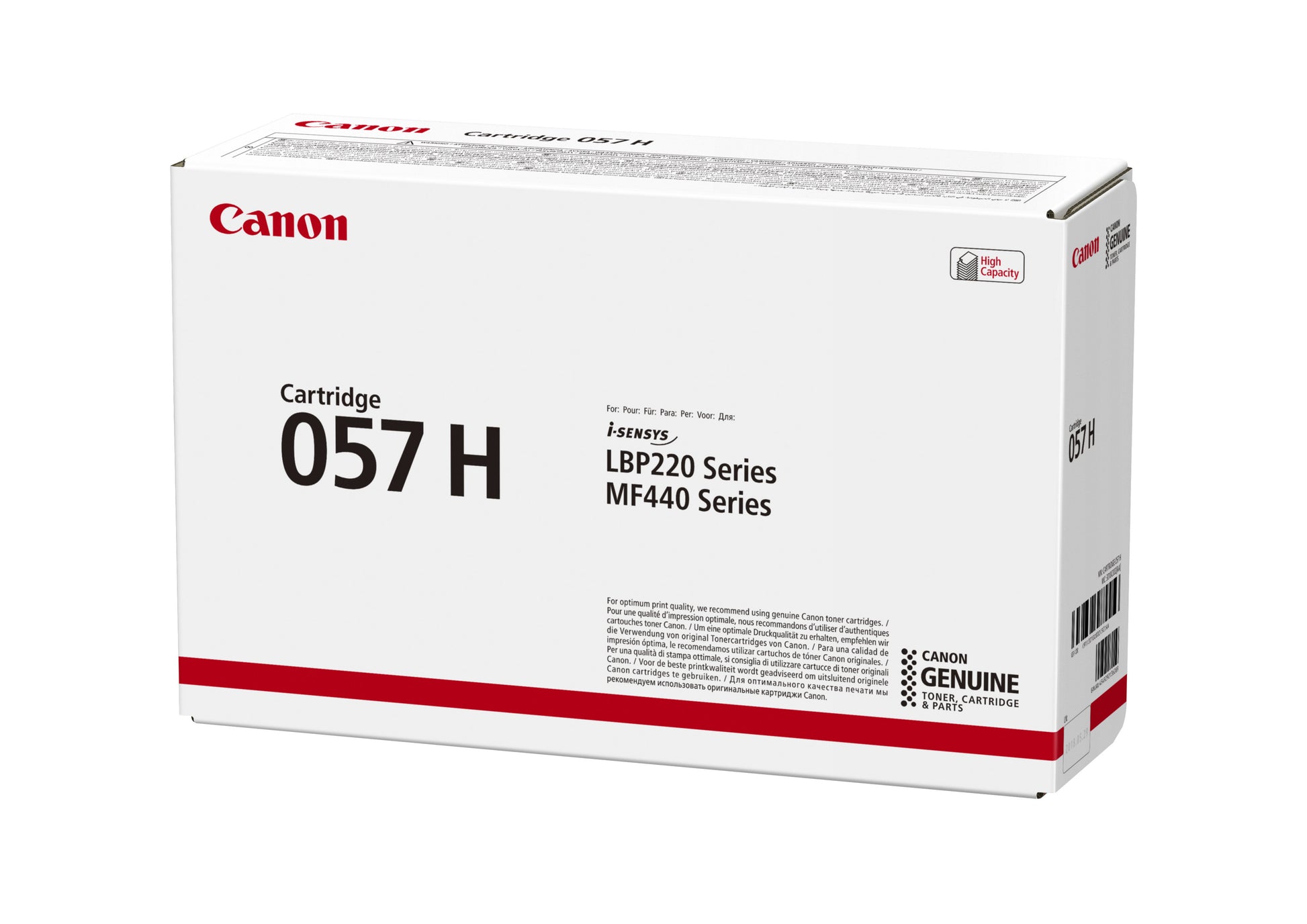 Canon Toner 057H – schwarz, 10000 Seiten