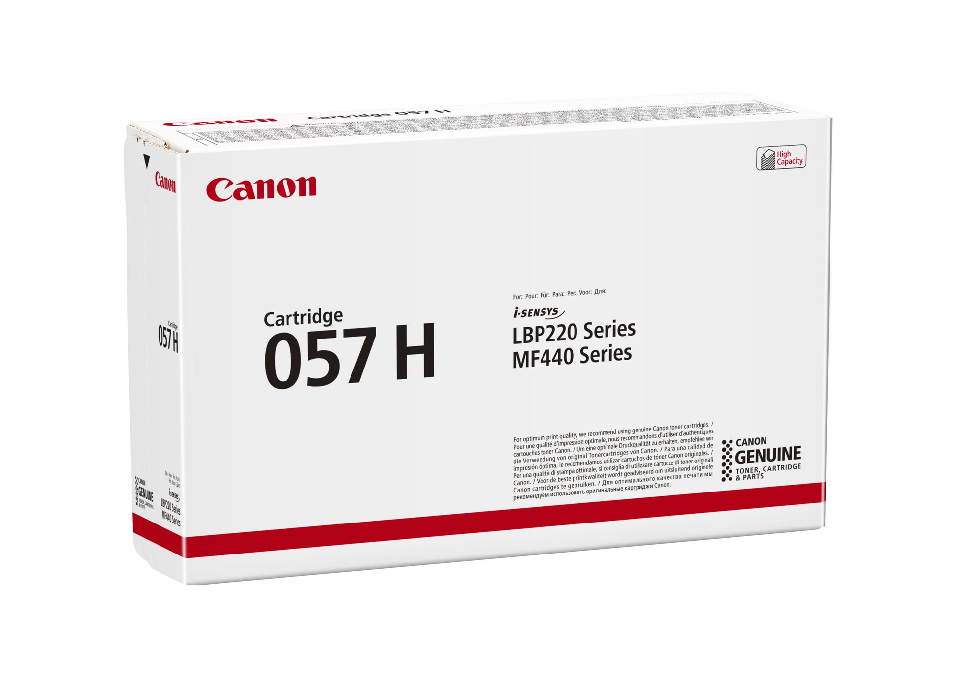 Canon Toner 057H – schwarz, 10000 Seiten