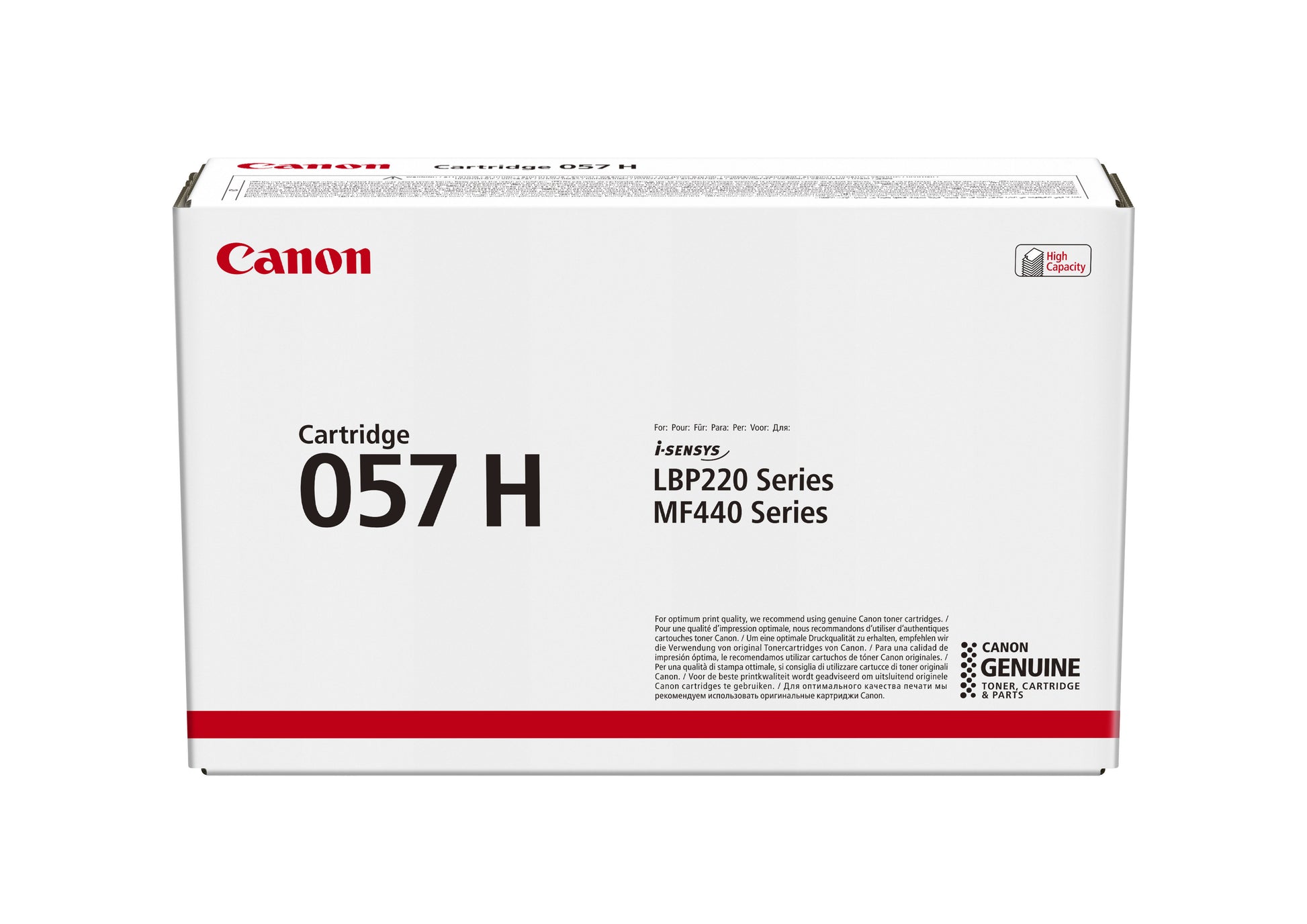 Canon Toner 057H – schwarz, 10000 Seiten
