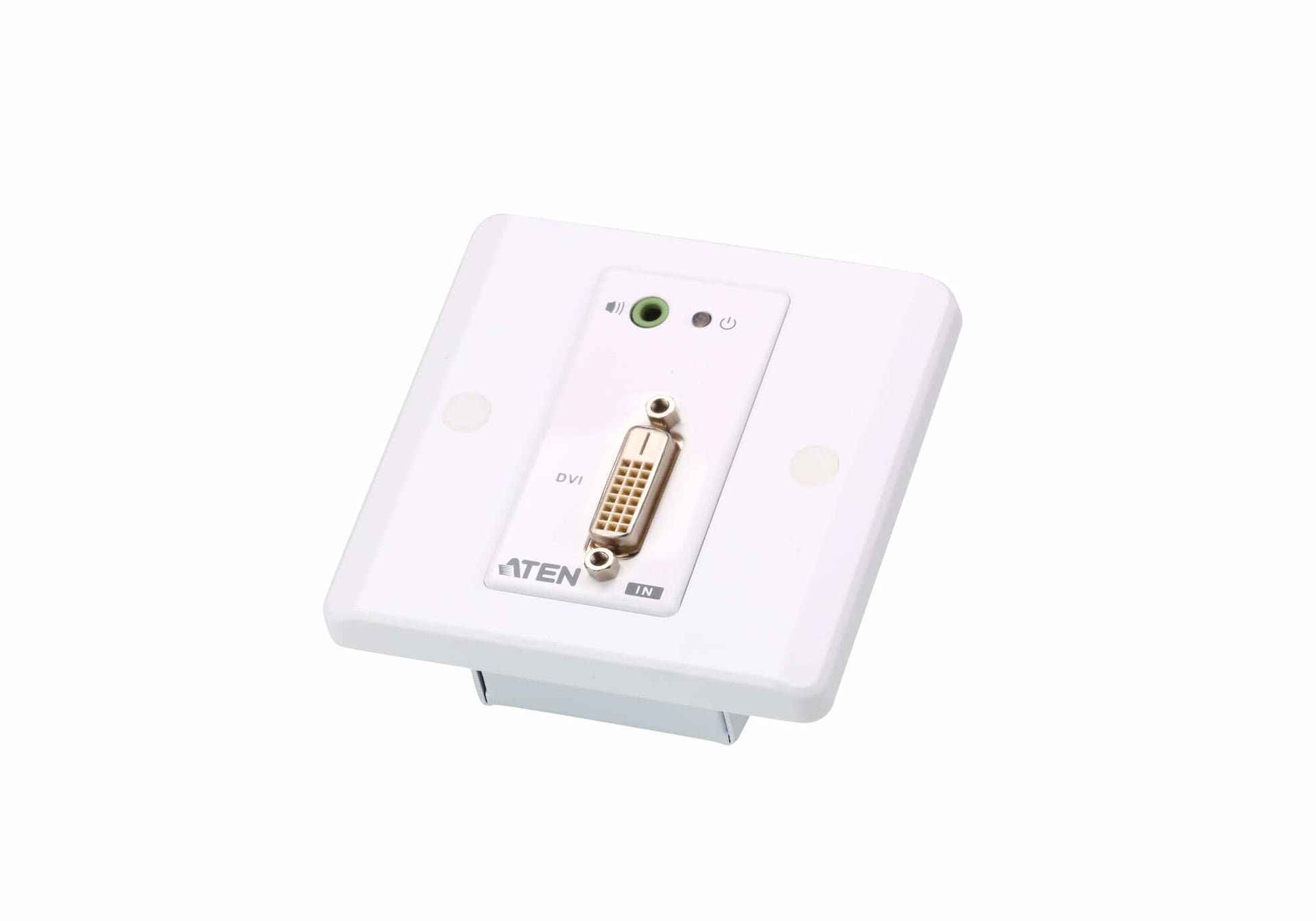 ATEN VE607 – DVI-Extender (Wandplatte), über Cat5e/6, 1080p@60 Hz, 60 m, HDCP, für MK-Dosen