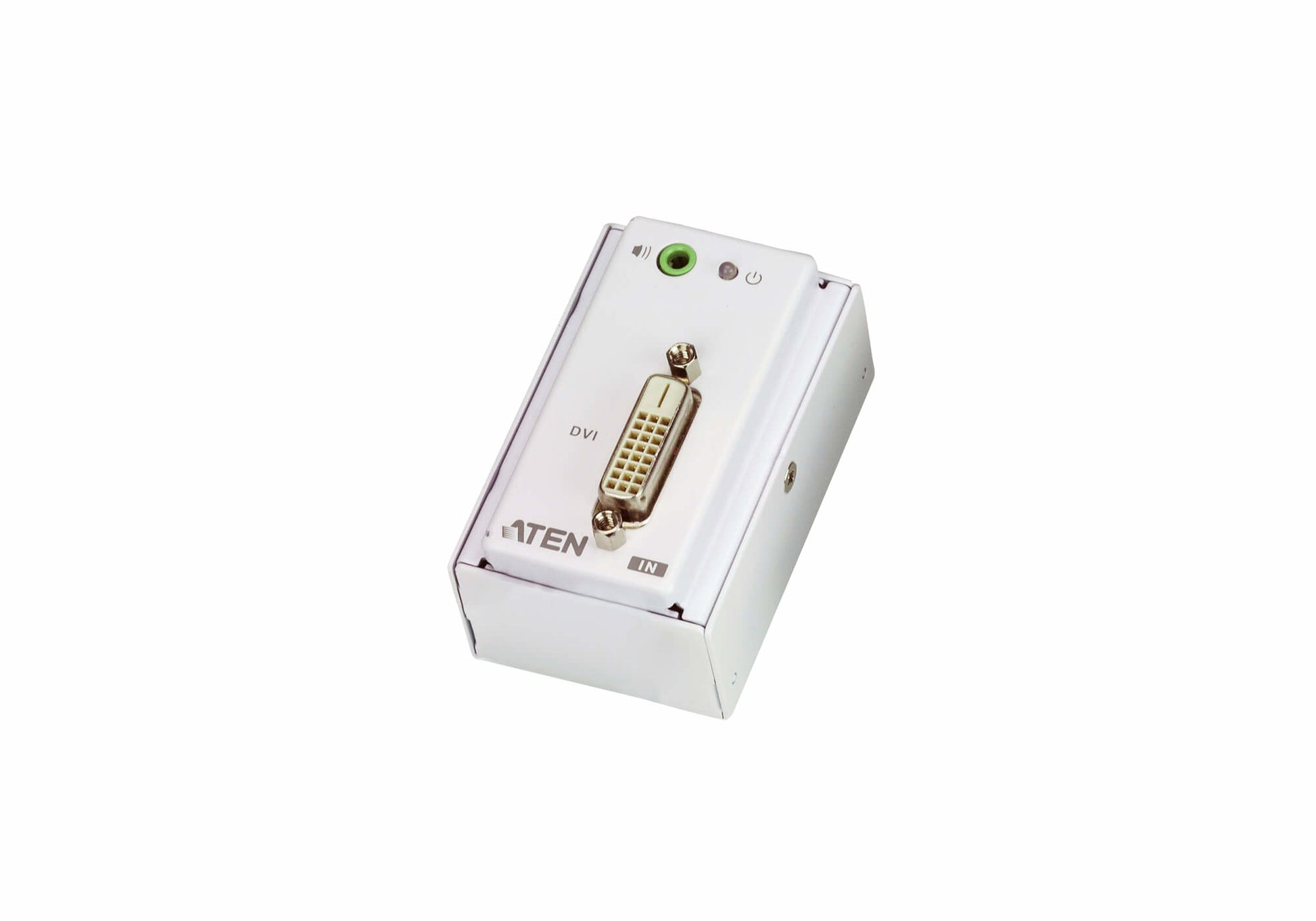 ATEN VE607 – DVI-Extender (Wandplatte), über Cat5e/6, 1080p@60 Hz, 60 m, HDCP, für MK-Dosen