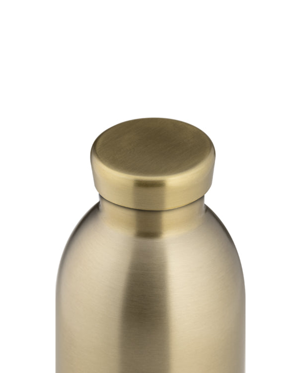 24Bottles Trinkflasche Clima – 5 dl – Edelstahl, isoliert, Schraubverschluss – Prosecco Gold