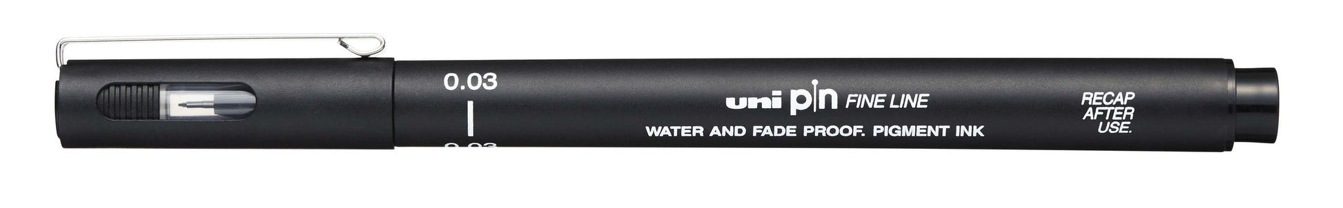 Uni-Ball Fineliner – schwarz – wasserfest