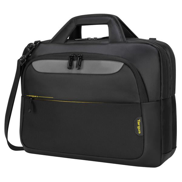 Targus City Gear Notebook-Tasche bis 14" – Trolley-Band, Schultergurt – Schwarz