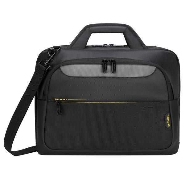 Targus City Gear Notebook-Tasche bis 14" – Trolley-Band, Schultergurt – Schwarz