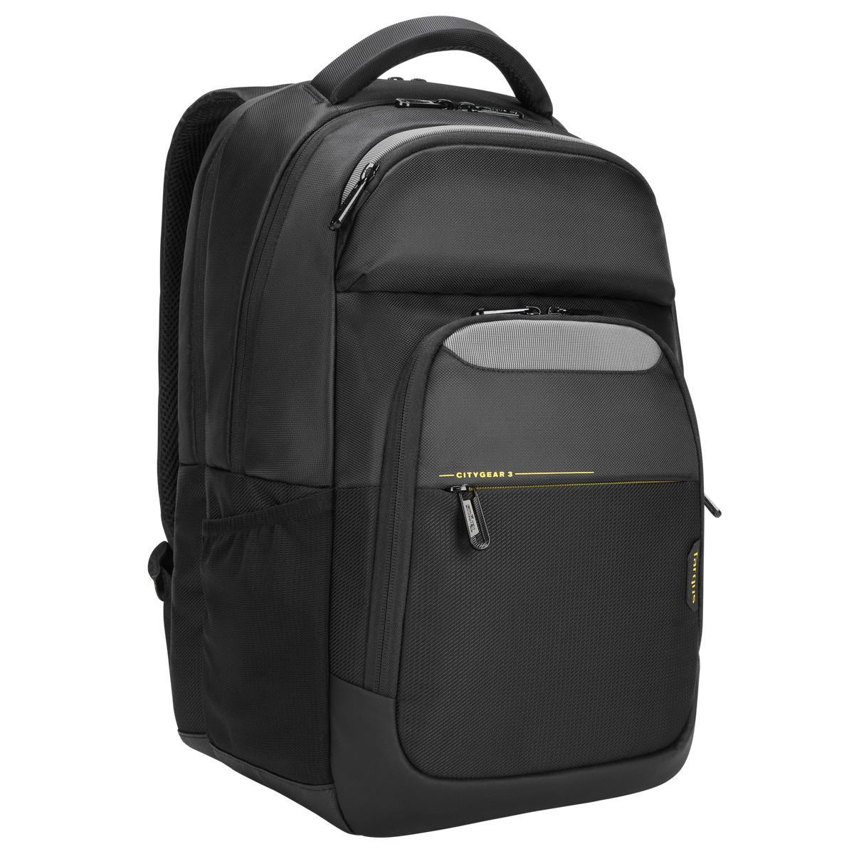 Targus City Gear 14 – Notebook-Rucksack – für 14" Notebook, Polyester, Schwarz