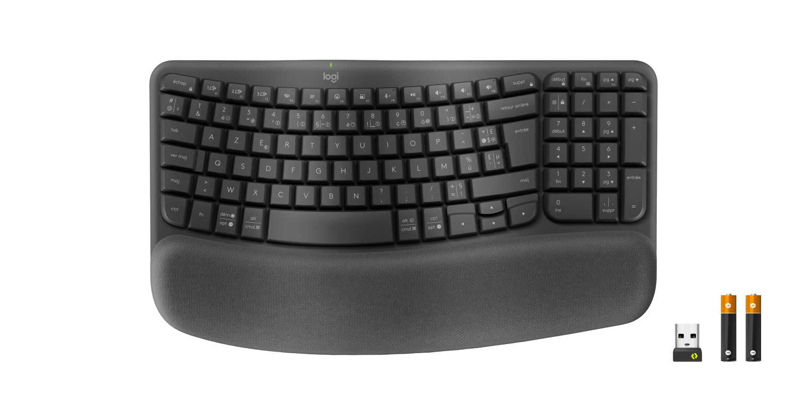 Logitech Wave Keys For Business – Tastatur, ergonomisch