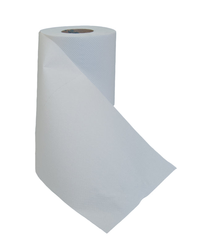 Katrin Handtuchrolle Plus S – 2-lagig, Recyclingfasermaterial, weiss, 205 mm × 60 m, für Katrin Inclusive S
