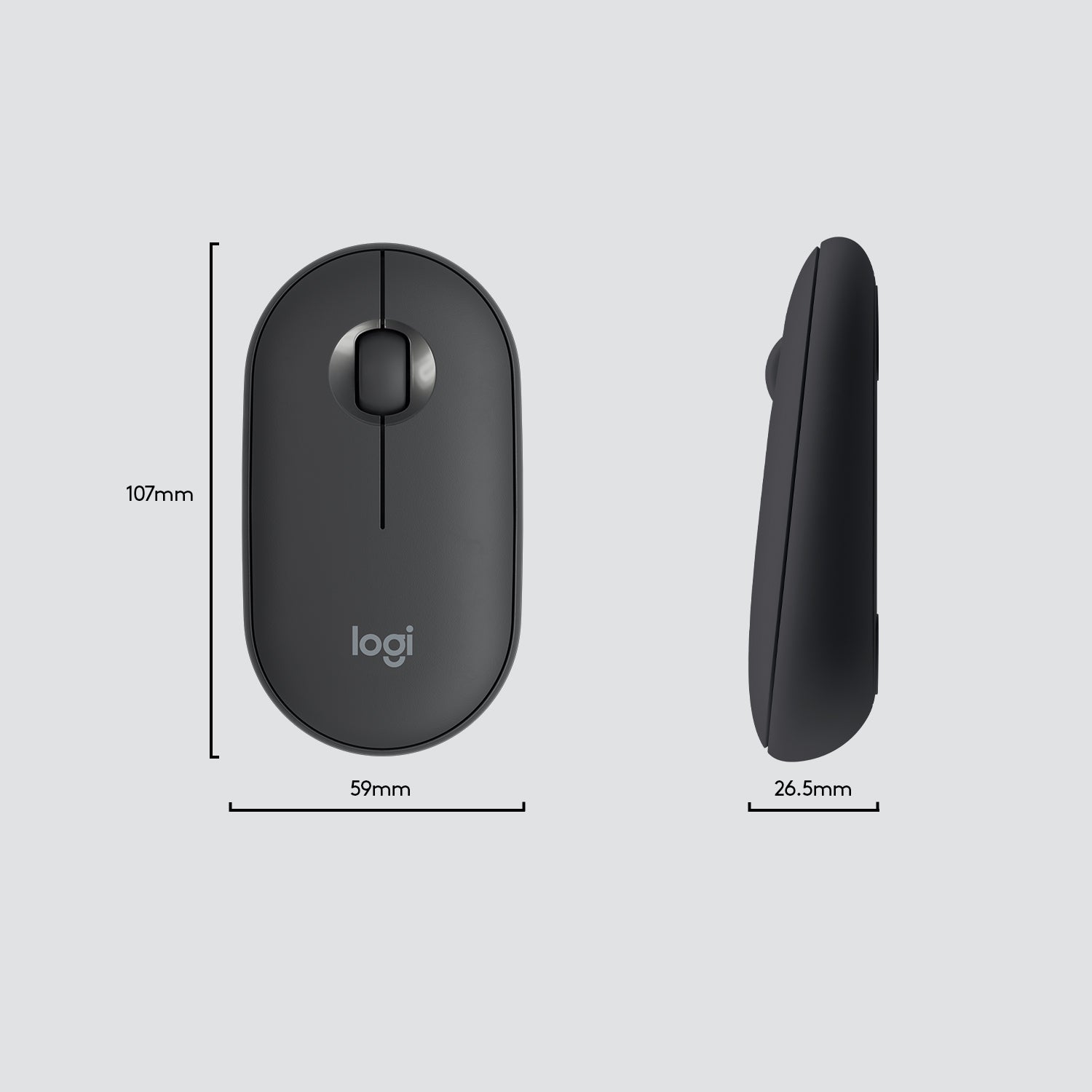 Logitech MK470 – Tastatur, kabellos (2,4 GHz), US-Layout (EN) – für Windows 10, Windows 11 & ChromeOS