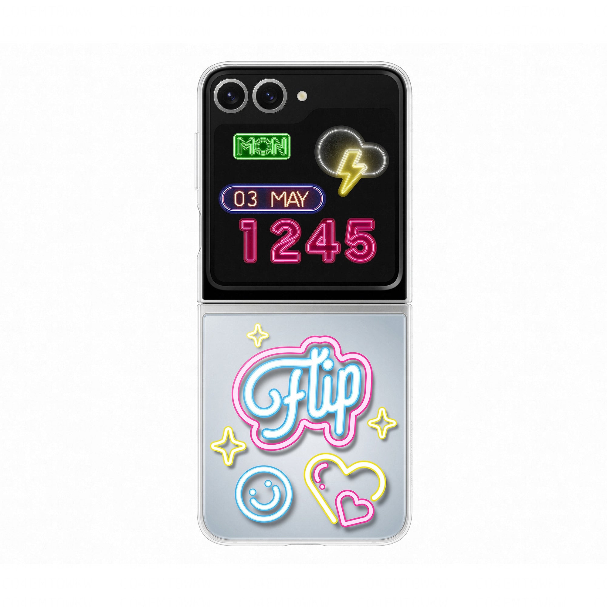 Samsung Backcover – für Samsung Galaxy Z Flip6 – transparent – TPU