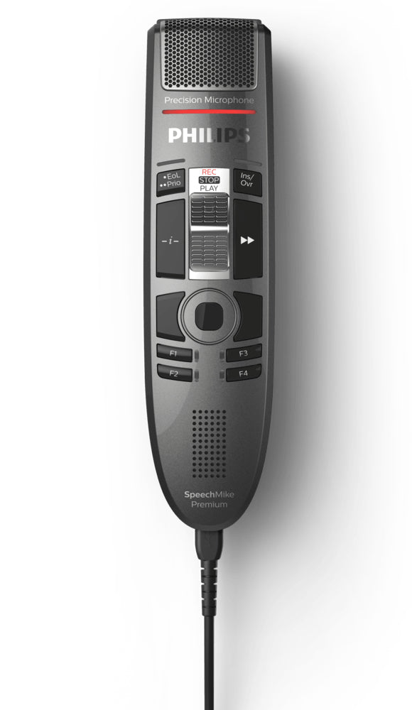 Philips SpeechMike Premium Touch SMP3720 – Diktiergerät, USB, Anthrazit