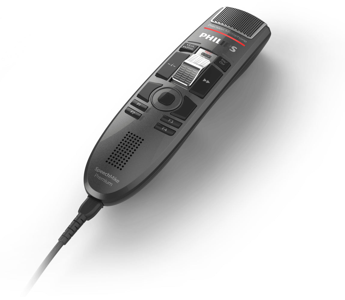 Philips SpeechMike Premium Touch SMP3720 – Diktiergerät, USB, Anthrazit