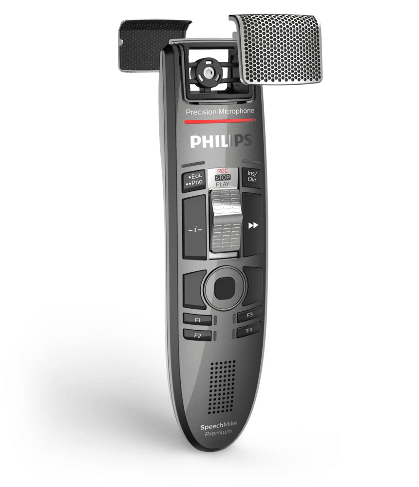 Philips SpeechMike Premium Touch SMP3720 – Diktiergerät, USB, Anthrazit