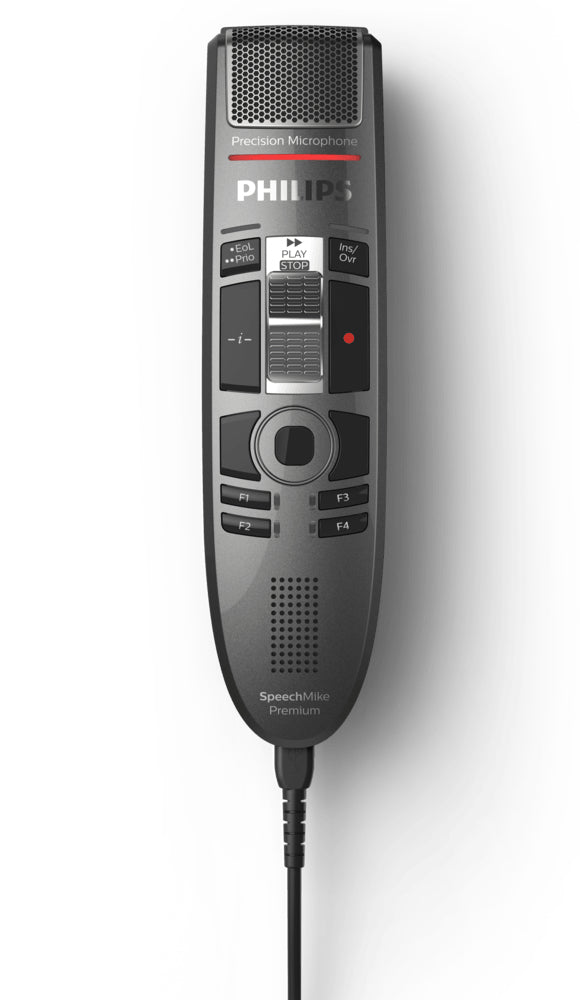 Philips SpeechMike Premium Touch SMP3720 – Diktiergerät, USB, Anthrazit