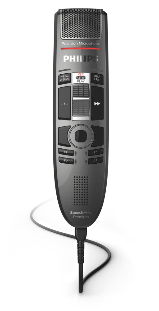 Philips SpeechMike Premium Touch SMP3720 – Diktiergerät, USB, Anthrazit