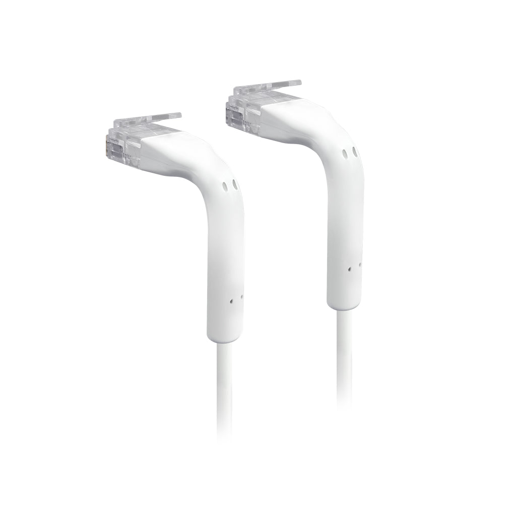 Ubiquiti U-CABLE-PATCH-RJ45 Patchkabel – Cat6, 0,22 m, Weiss, RJ-45