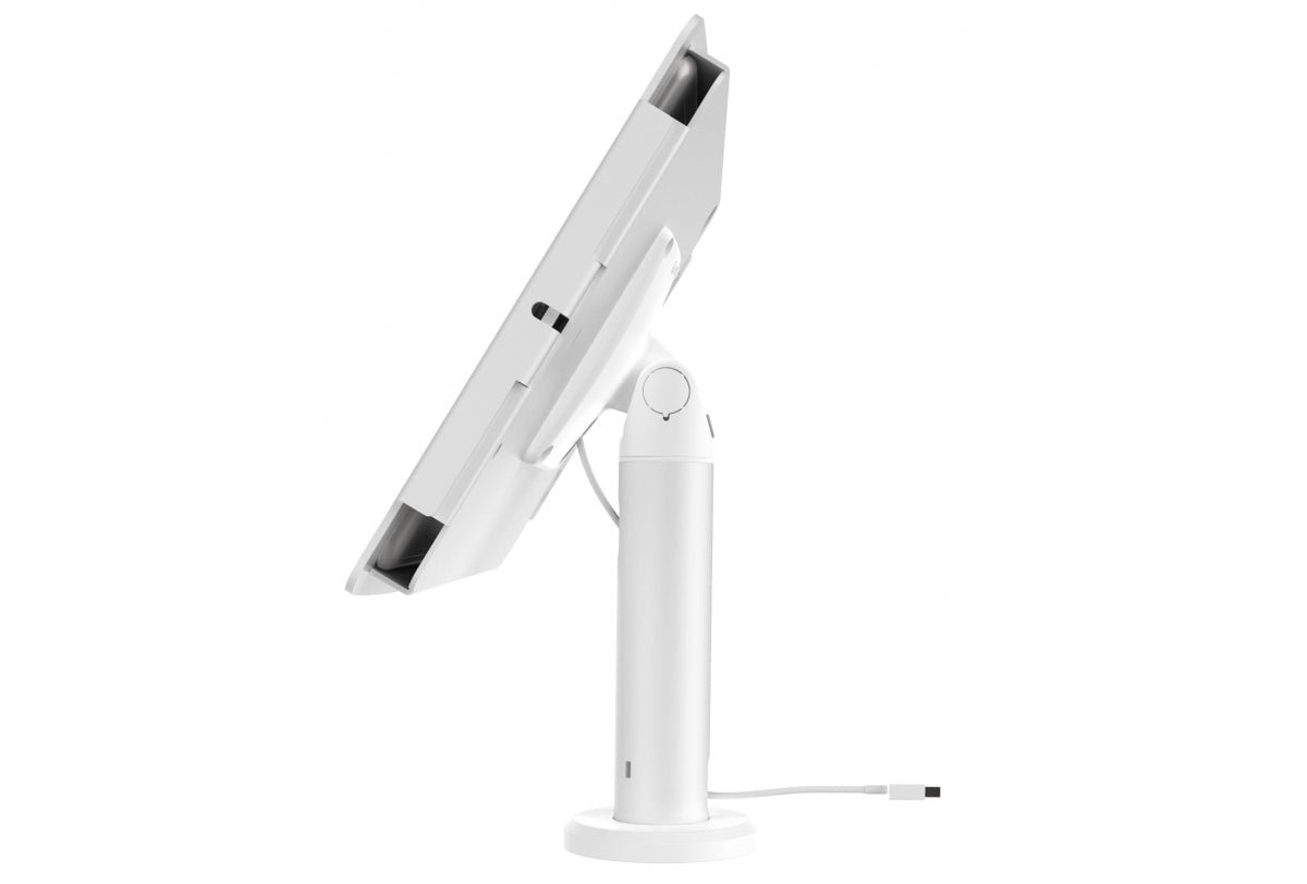 Compulocks Tablet-Ständer – für iPad 10,2" (7. Gen.), VESA 100×100, abschliessbar – Weiss