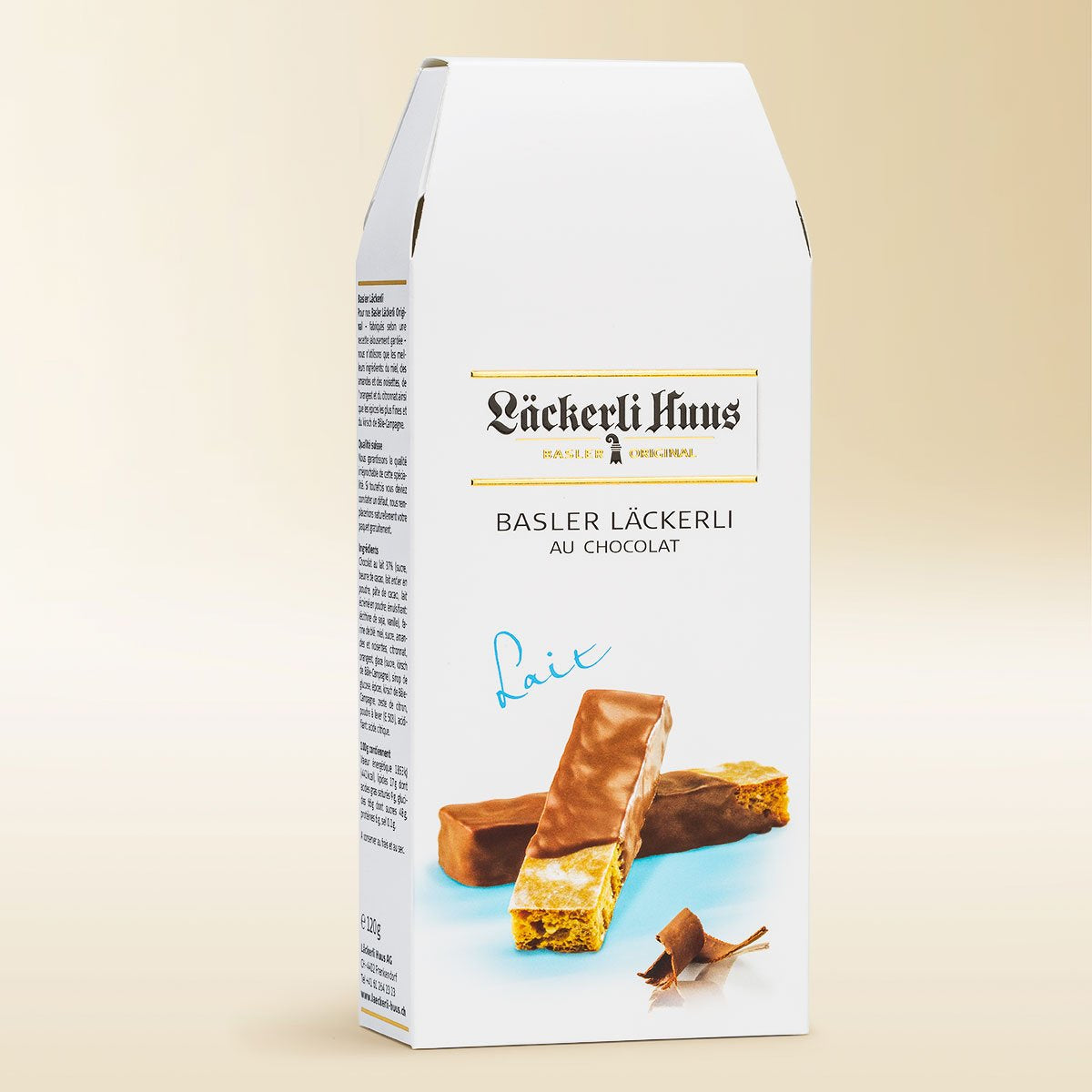 Läckerli Huus AG Läckerli Huus Basler Läckerli Guetzli – Milchschokolade – 120 g