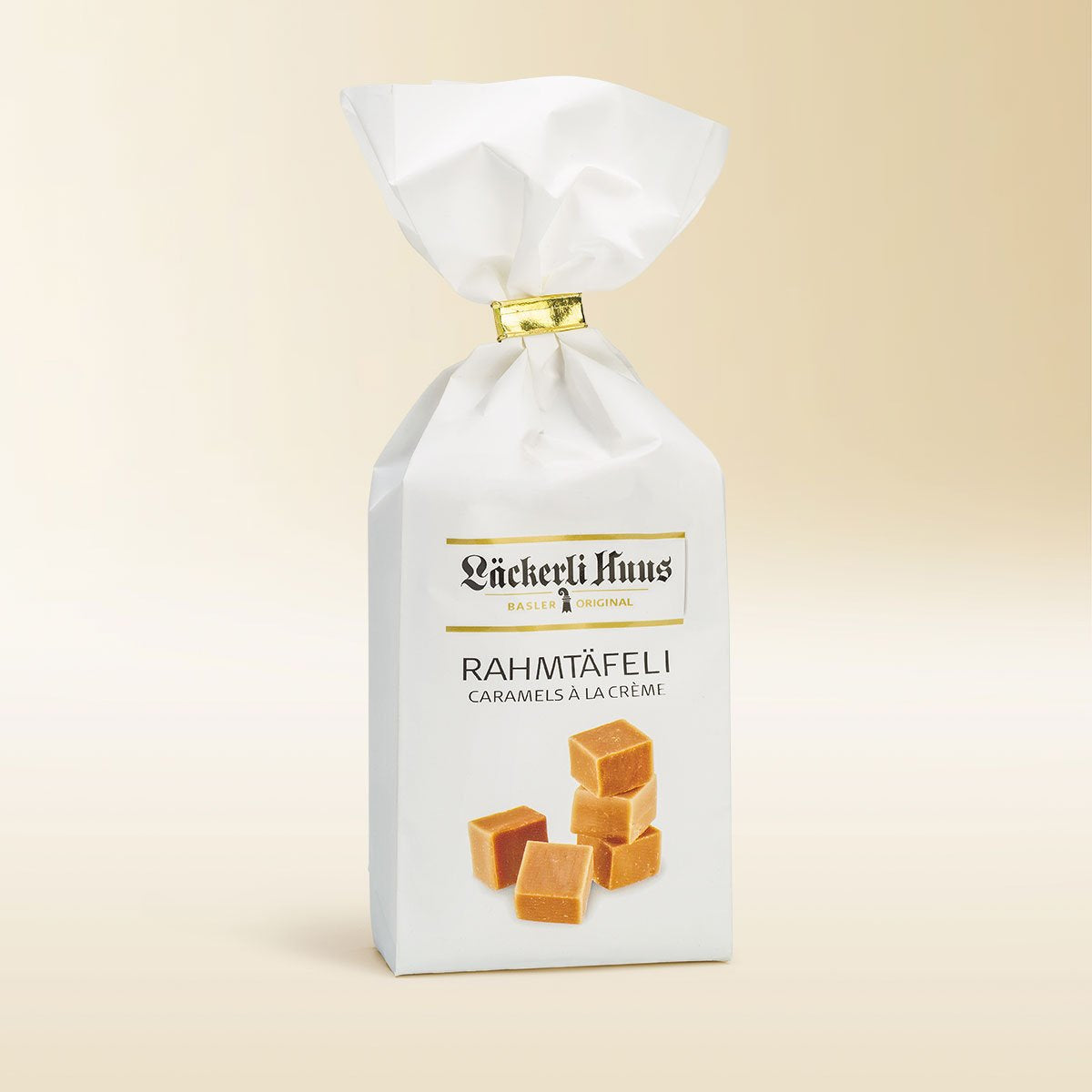 Läckerli Huus AG Läckerli Huus Rahmtäfeli Lutschbonbons – 200 g