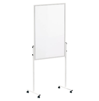 MAUL Whiteboard – 120 × 75 cm, Kunststoff, Alu-Rahmen, mobil