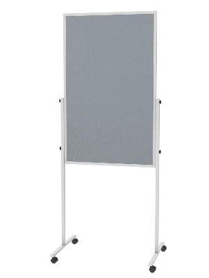 MAUL Whiteboard – 120 × 75 cm, Kunststoff, Alu-Rahmen, mobil